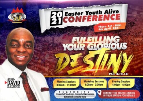 EASTER YOUTH ALIVE CONFERENCE 2021 LIVE BROADCAST