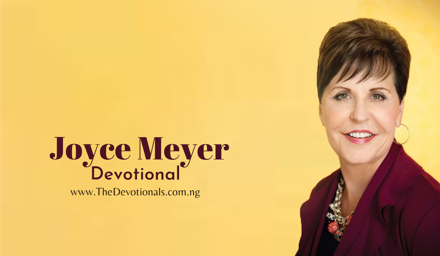 Joyce Meyer Devotional