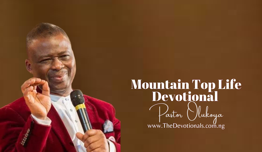 MFM DAILY DEVOTIONAL FOR WEDNESDAY 24TH JANUARY 2024 THE POWER OF