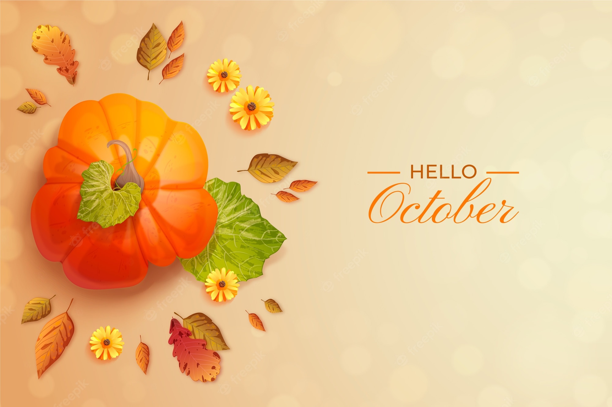 HAPPY NEW MONTH OF OCTOBER
