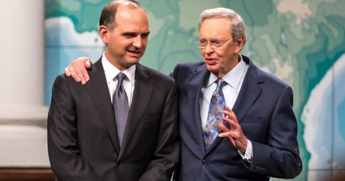 Anthony George (LEFT) and Charles Stanley (RIGHT)