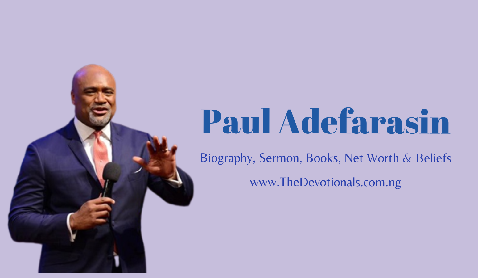 Pastor Paul Adefarasin's Ministries