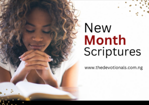 New month Scriptures