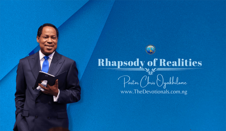 Rhapsody of Realities By Pastor Chris