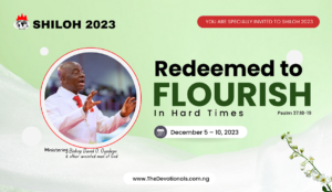 SHILOH 2023 - REDEEMED TO FLOURISH IN HARD TIMES