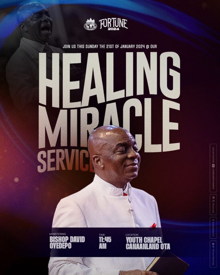 Winners Chapel Healing and Miracle Service